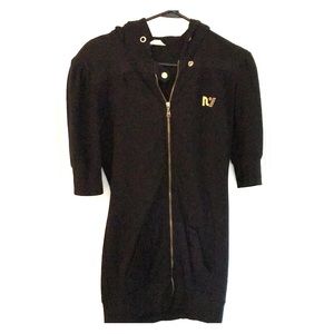 Rebel Yell Long Tunic Hoodie